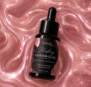 Blushing |Glitter Glaze