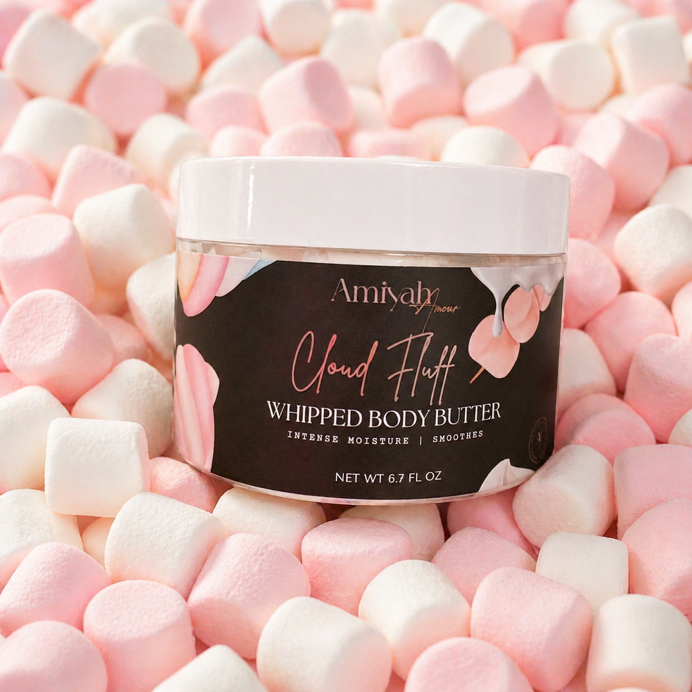 Cloud Fluff Whipped Body Butter – Hydrating Shea Butter Moisturizer