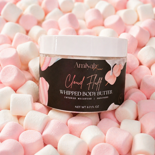 Cloud Fluff Whipped Body Butter – Hydrating Shea Butter Moisturizer