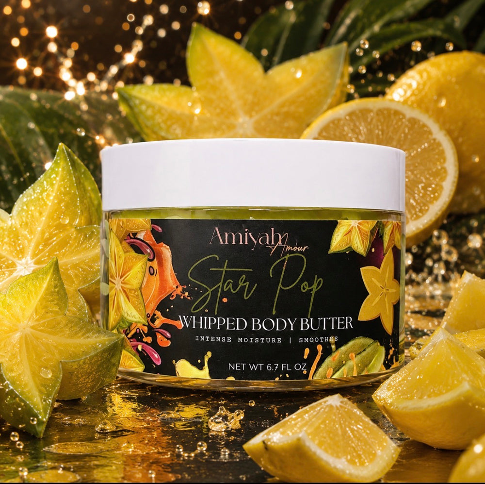 Star Pop Whipped Body Butter – Hydrating Shea Butter Moisturizer