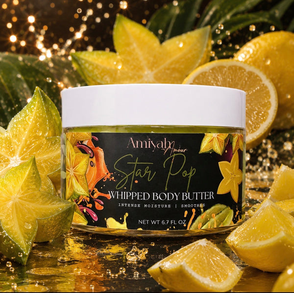 Star Pop Whipped Body Butter – Hydrating Shea Butter Moisturizer