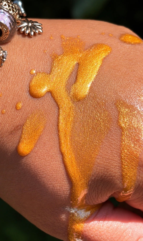 Golden Hour |Glitter Glaze