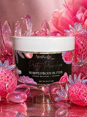 Pretty Privilege                             Whipped Body Butter                        Hydrating Shea Butter  Moisturizer