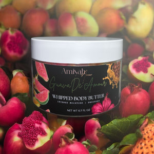 Guava De Amour Whipped Body Butter – Hydrating Shea Butter Moisturizer