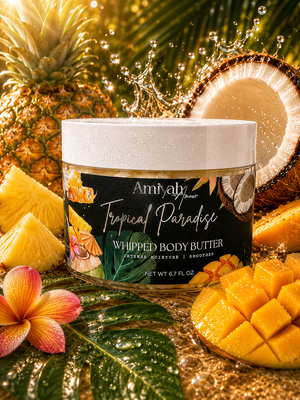 Tropical Paradise                        Whipped Body Butter                        Hydrating Shea Butter  Moisturizer