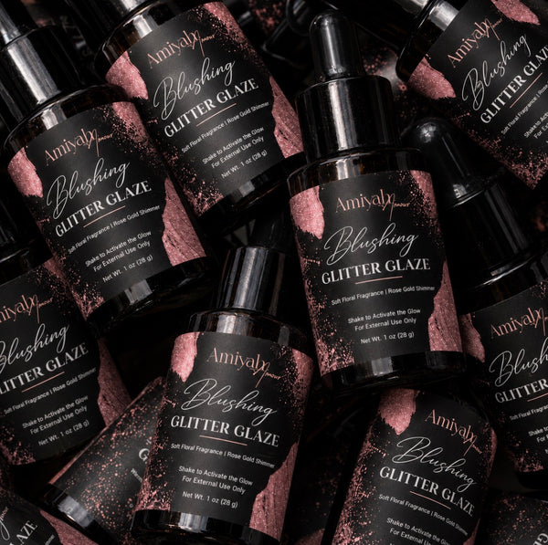 Blushing |Glitter Glaze
