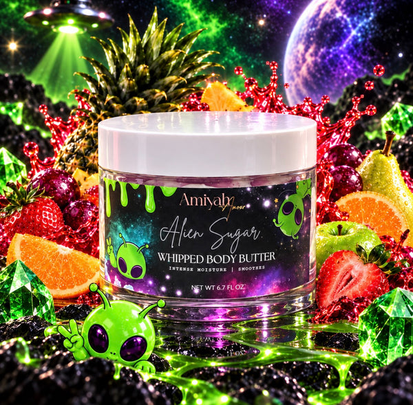 Alien Sugar Whipped Body Butter – Hydrating Shea Butter Moisturize