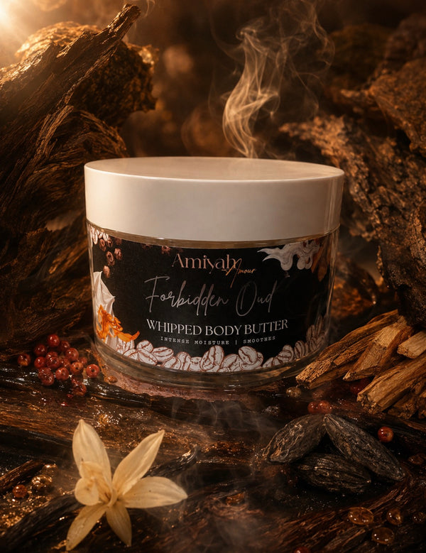 Forbidden Oud Whipped Body Butter – Hydrating Shea Butter Moisturizer