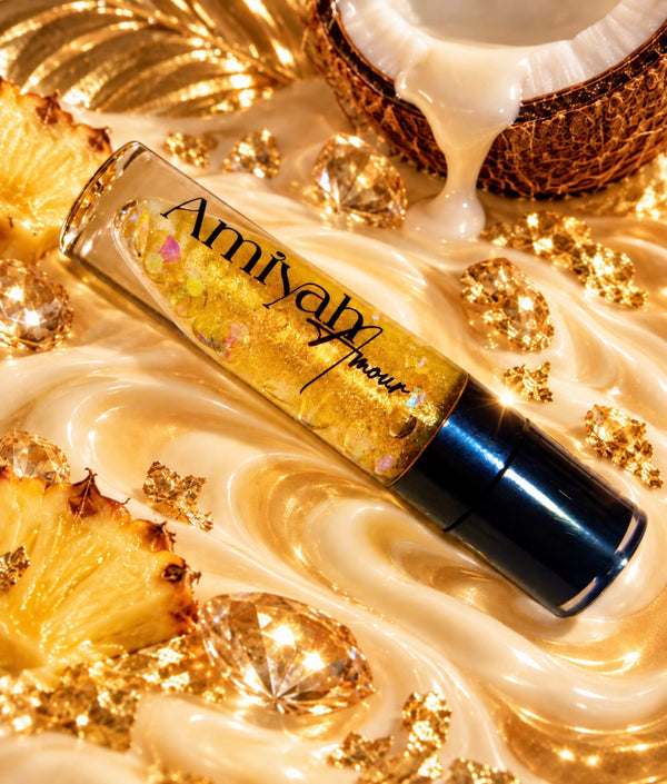 24k. DRIP Lipgloss ULTRA GLOSS | Tropical Cream scented