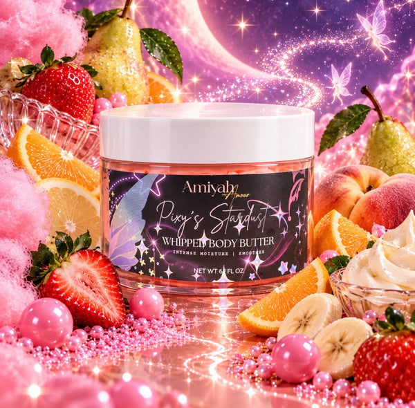 Pixy’s Stardust Whipped Body Butter – Hydrating Shea Butter Moisturizer