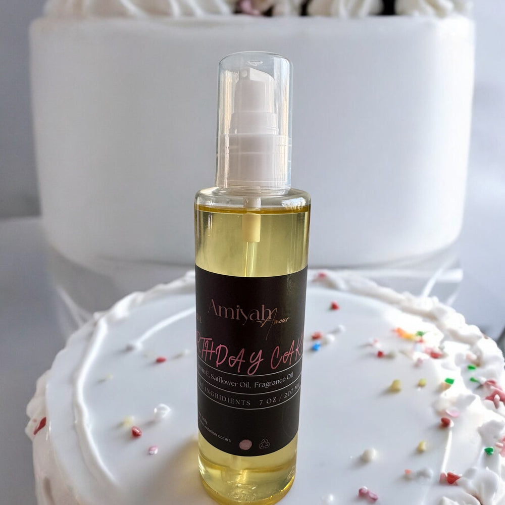 Amiyah Amour™ Birthday Cake| Body Oil