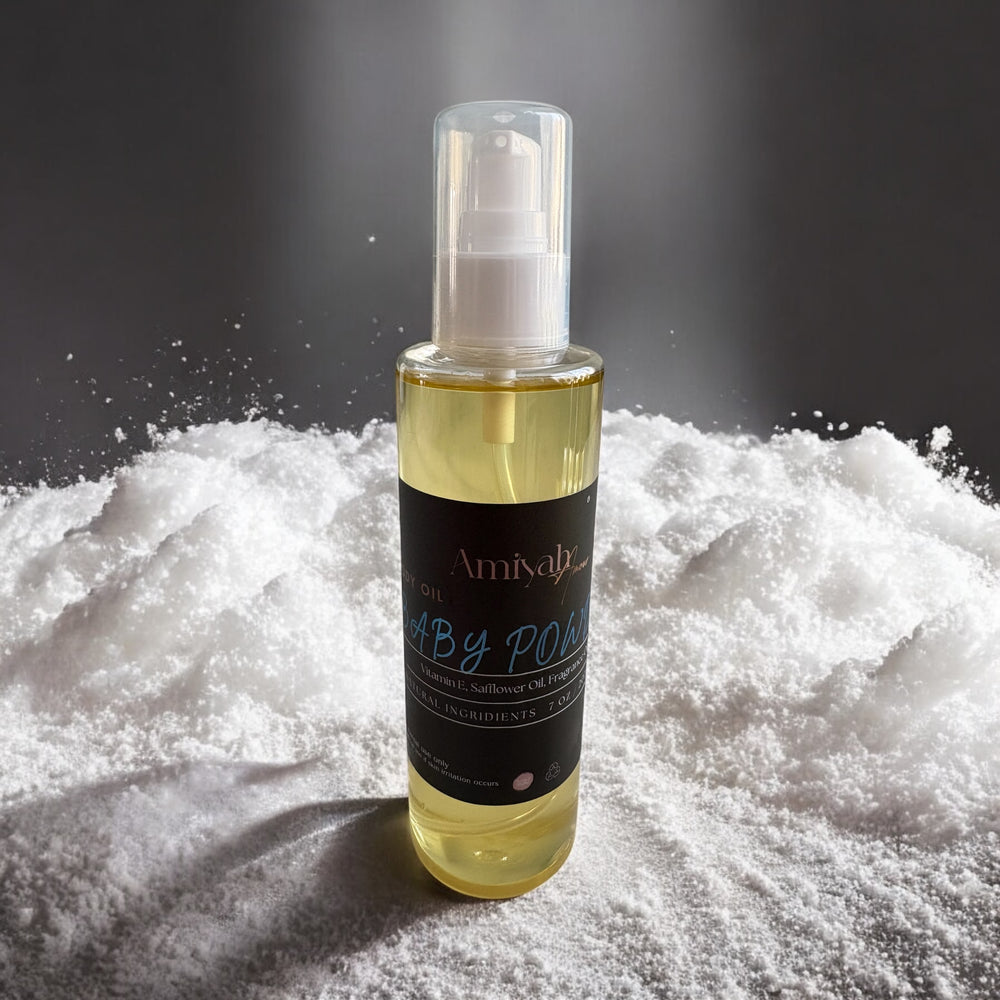 Amiyah Amour™ Baby Powder| Body Oil