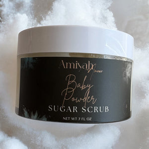 Amiyah Amour ™ Luxurious Baby Powder | Sugar Scrub