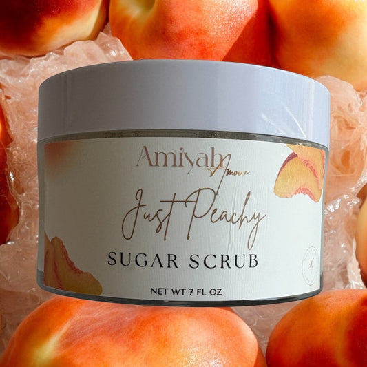 Amiyah Amour™ Just Peachy|Sugar Scrub