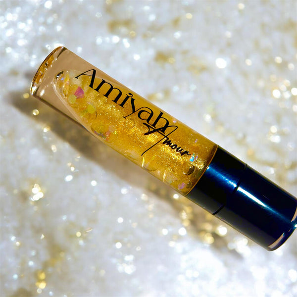 Amiyah Amour ® 24k. DRIP Lipgloss ULTRA GLOSS | Tropical Cream scented