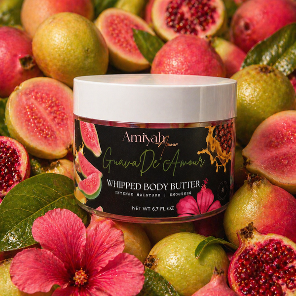 Guava De Amour Whipped Body Butter – Hydrating Shea Butter Moisturizer