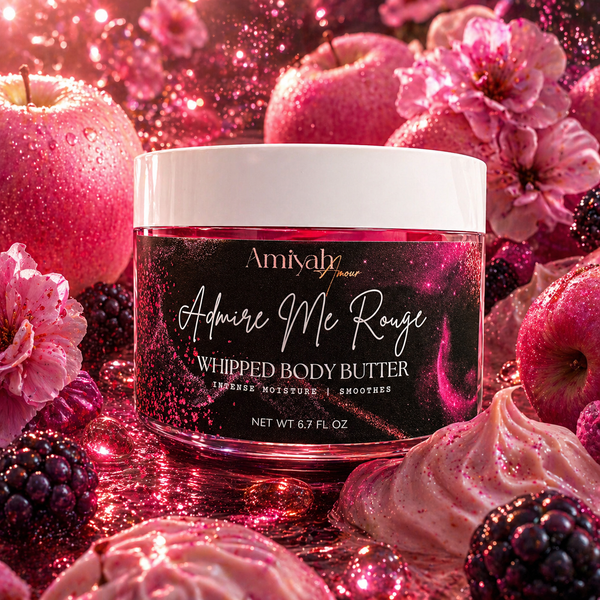 Admire Me Rouge Whipped Body Butter – Hydrating Shea Butter Moisturizer