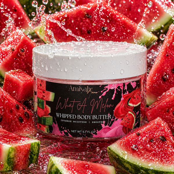 What A Melon                       Whipped Body Butter       Hydrating Shea Butter    Moisturizer