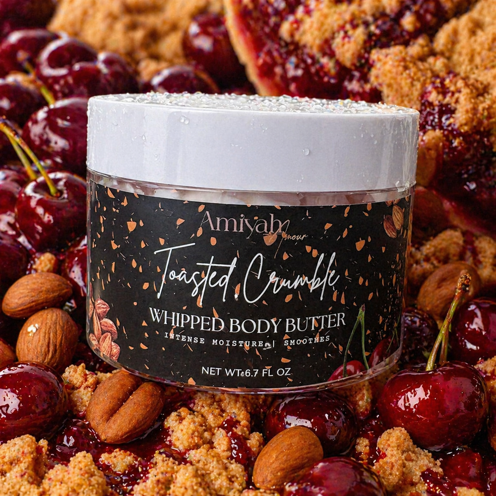 Toasted Crumble  Whipped Body Butter – Hydrating Shea Butter Moisturizer