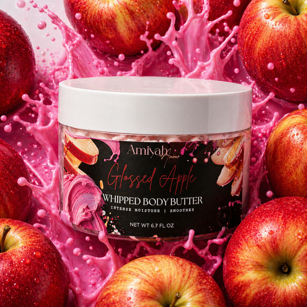 Glossed Apple Whipped Body Butter – Hydrating Shea Butter Moisturizer