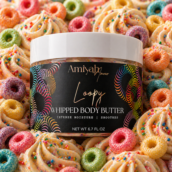 Loopy Whipped Body Butter – Hydrating Shea Butter Moisturizer