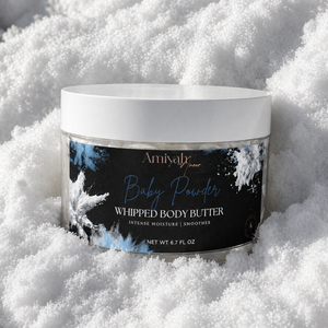 Baby Powder                        Whipped Body Butter – Hydrating Shea Butter Moisturizer