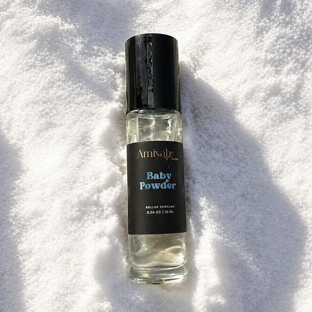 Amiyah Amour® Baby Powder| Roll on perfume oil