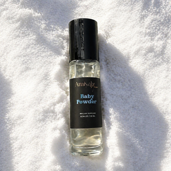 Amiyah Amour® Baby Powder| Roll on perfume oil