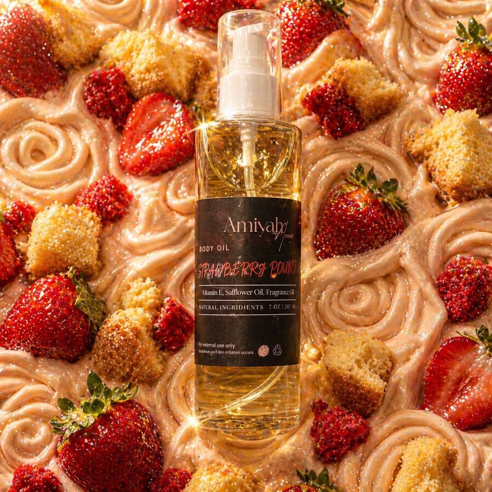 Amiyah Amour ® Strawberry Poundcake | Body Oil