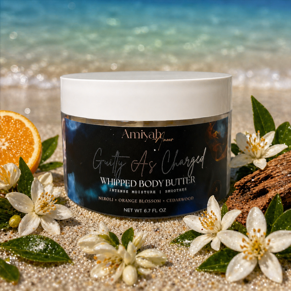 Guilty As Charged                    Men’s Whipped Body Butter – Hydrating Shea Butter Moisturizer