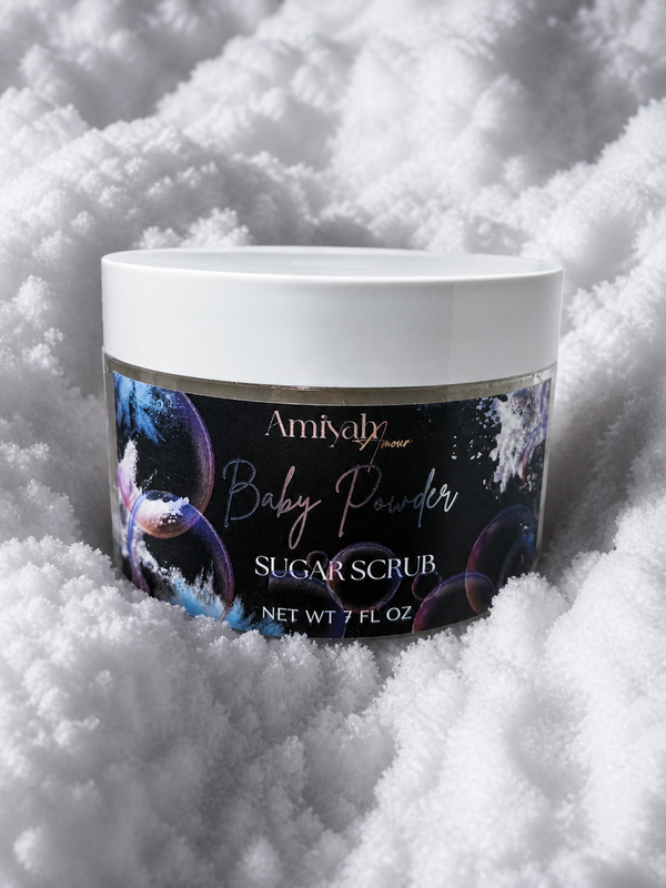 Amiyah Amour® Luxurious Baby Powder | Sugar Scrub