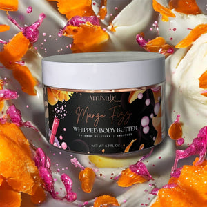 Mango Fizz Whipped Body Butter – Hydrating Shea Butter Moisturizer