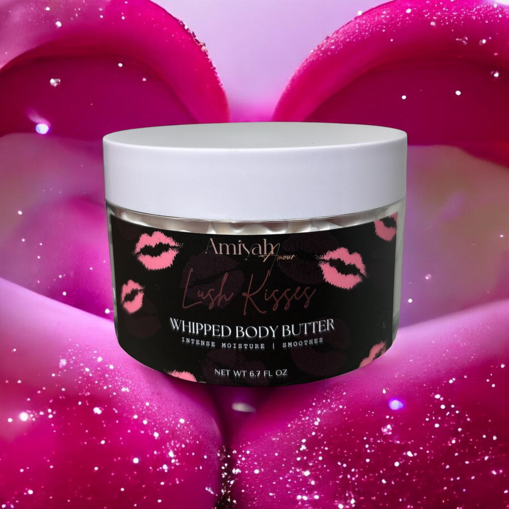 Lush Kisses Whipped Body Butter – Hydrating Shea Butter Moisturizer