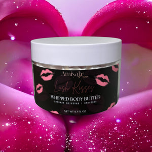 Lush Kisses Whipped Body Butter – Hydrating Shea Butter Moisturizer