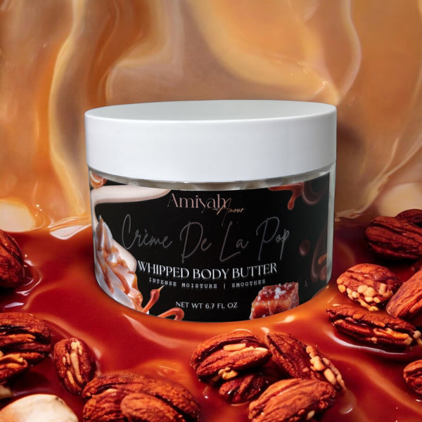 Crème De La Pop Whipped Body Butter – Hydrating Shea Butter Moisturizer