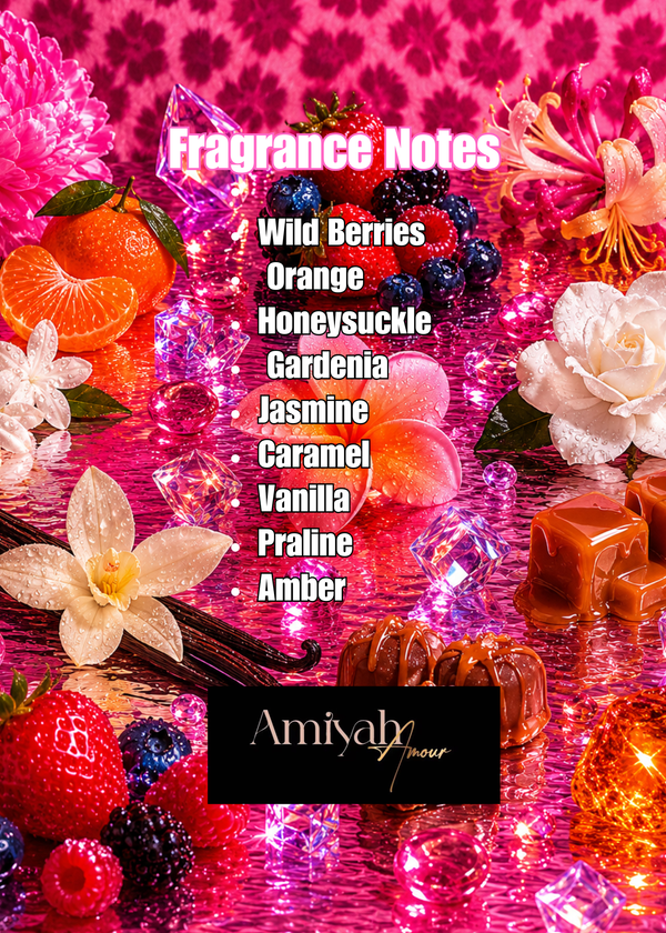 Amiyah Amour® Tickle Me Pink Body Oil