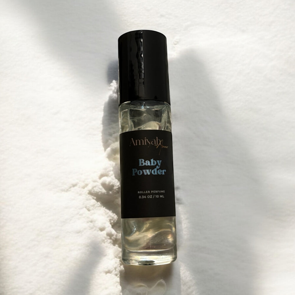 Amiyah Amour ™ Baby Powder| Roll on perfume oil