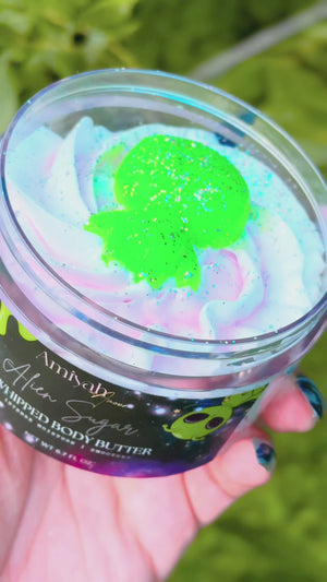 Alien Sugar Whipped Body Butter – Hydrating Shea Butter Moisturize